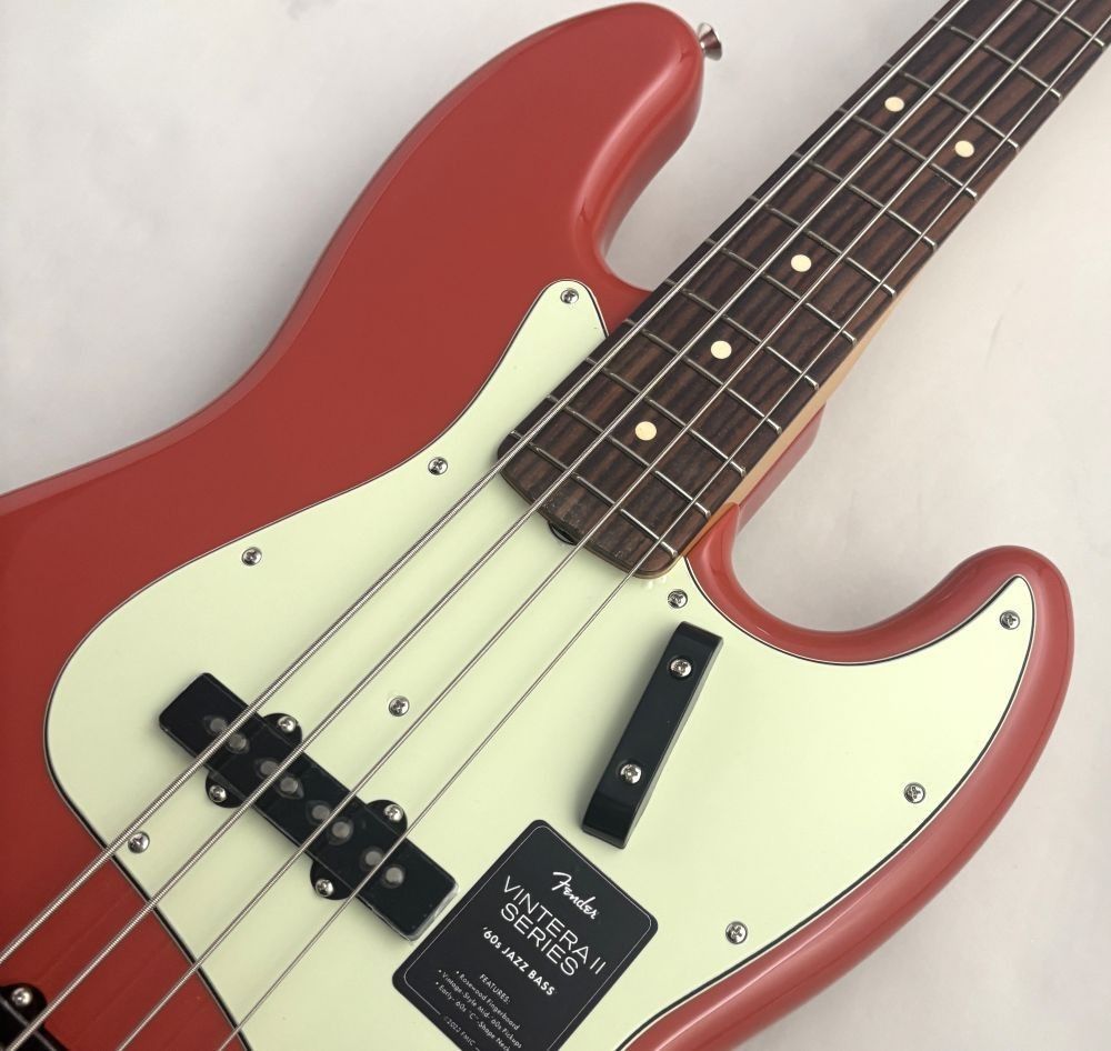 Flavar ベース Vintera II '60s Jazz Bass MOD. -Fiesta Red- | 【クロサワ楽器