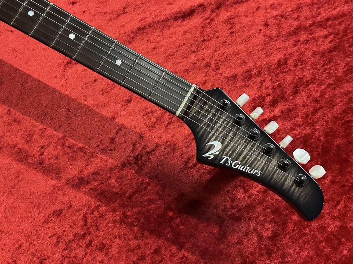 T's Guitars T's Guitars DST-24/5A Exotic Flame Maple