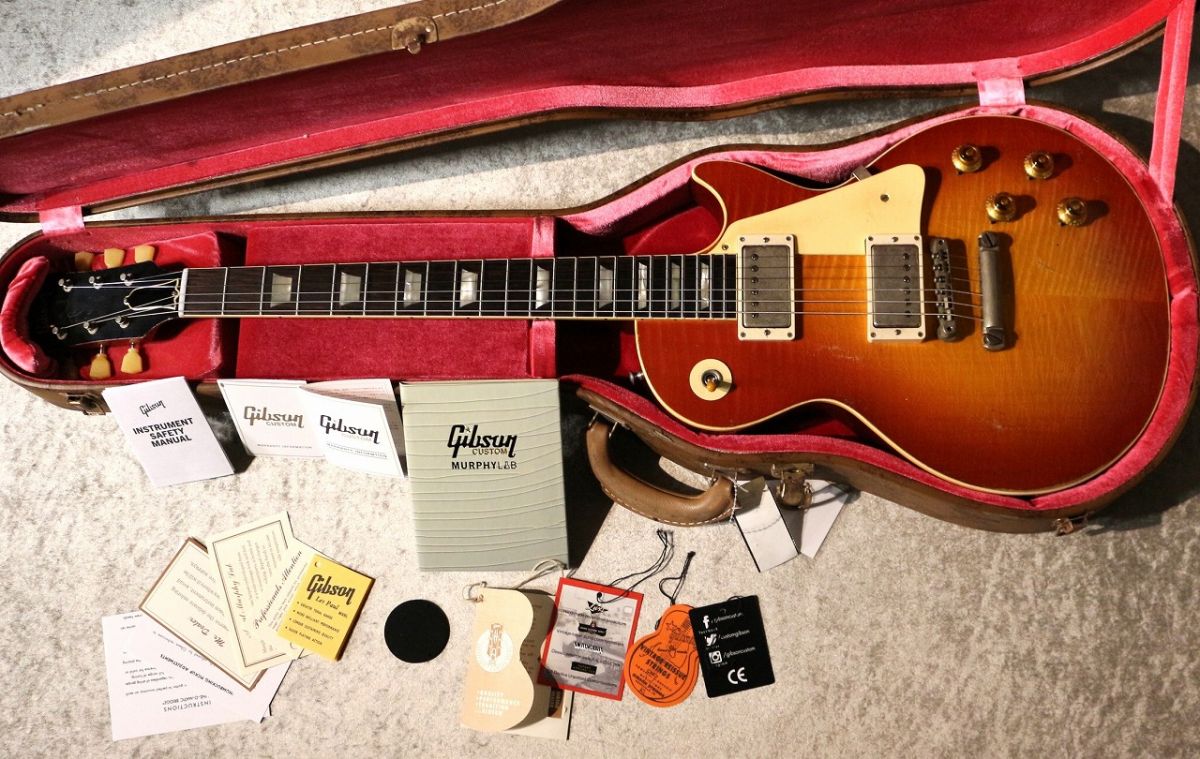 YYさん専用 Murphy Lab 1959 Les Paul Standard Heavy Aged ~Sunrise Tea Burst