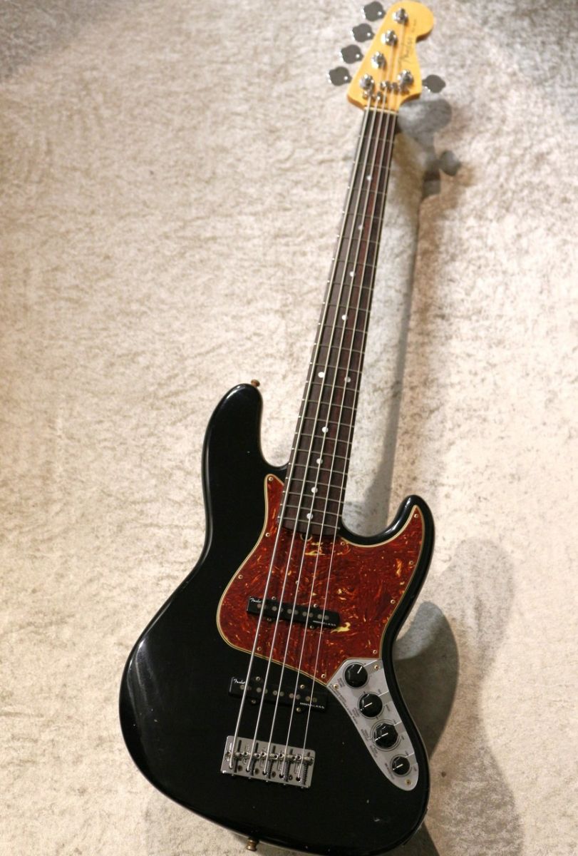 Custom Built Custom Classic Jazz Bass V Journeyman Relic -Black