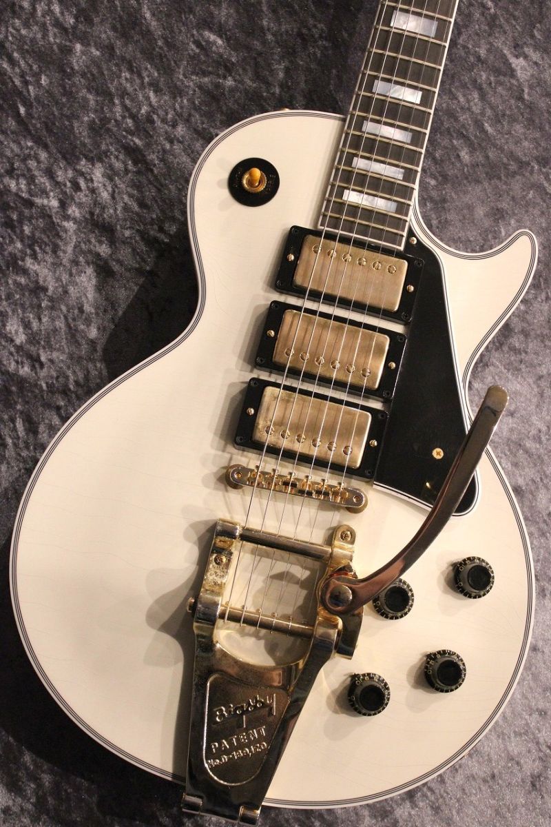 ML 1957 Les Paul Custom Reissue 3-Pickup Bigsby Vibrato