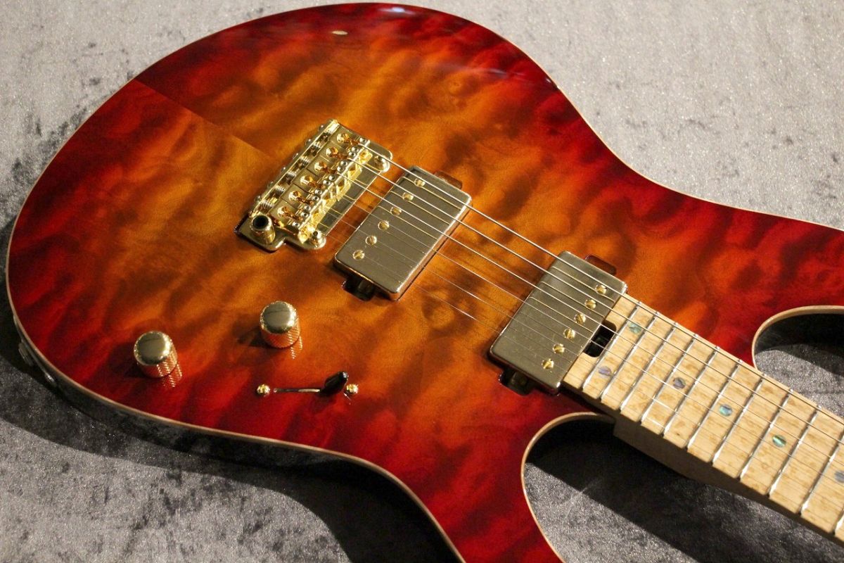 数量限定SALE Custom Order Modern Style Ash/Birdseye Maple Neck Inferno ギター