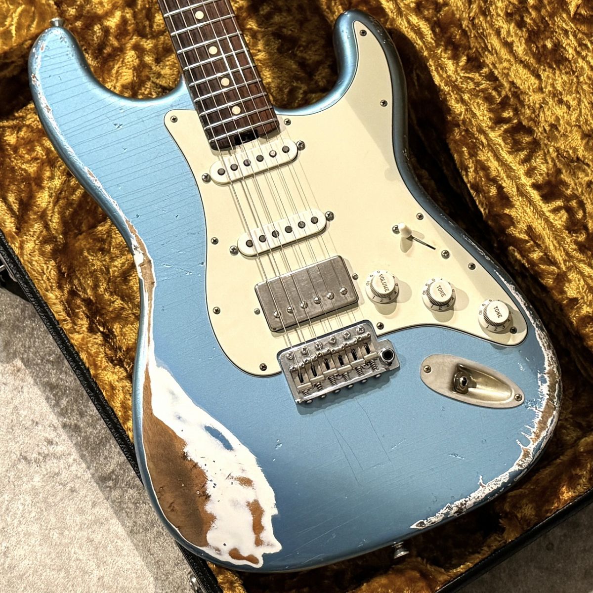 パリコレクション Modern Vintage 62S Metallic Blue Ice Relic Heavy ギター