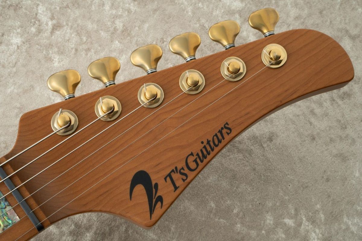 DST Pro 24 w/Anodized Gold,Abalone Block PG -Steps Black Mat