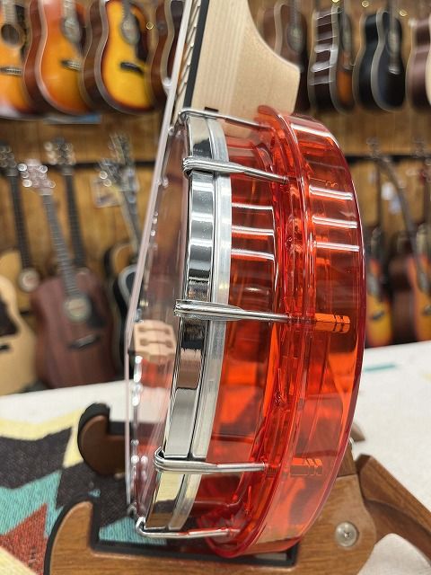 MaAmAa MBU-C RD【クリスタルバンジョーウクレレ】【コンサートサイズ