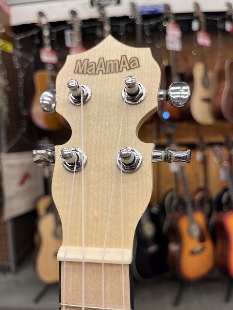 MaAmAa MBU-C RD【クリスタルバンジョーウクレレ】【コンサートサイズ