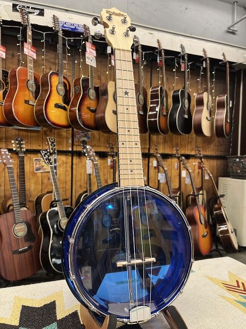 MaAmAa MBU-C BL【クリスタルバンジョーウクレレ】【コンサートサイズ