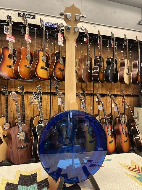 MaAmAa MBU-C BL【クリスタルバンジョーウクレレ】【コンサートサイズ