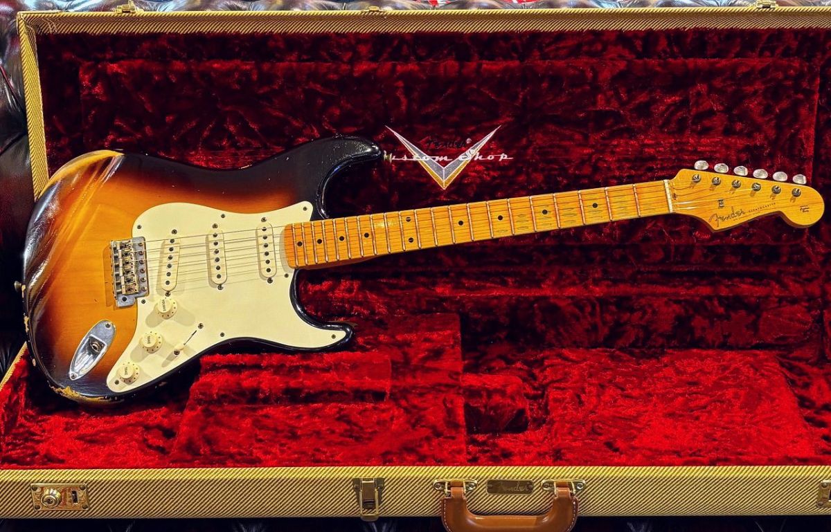 1957 Stratocaster Relic / Wide Fade 2Color Sunburst [3.58kg][状態