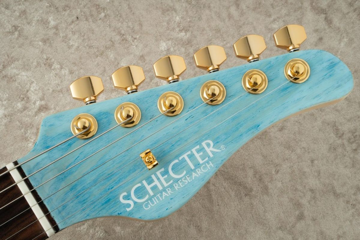 BH-1-STD-24/R Limited w/Gold Parts -See-Through Sonic Blue