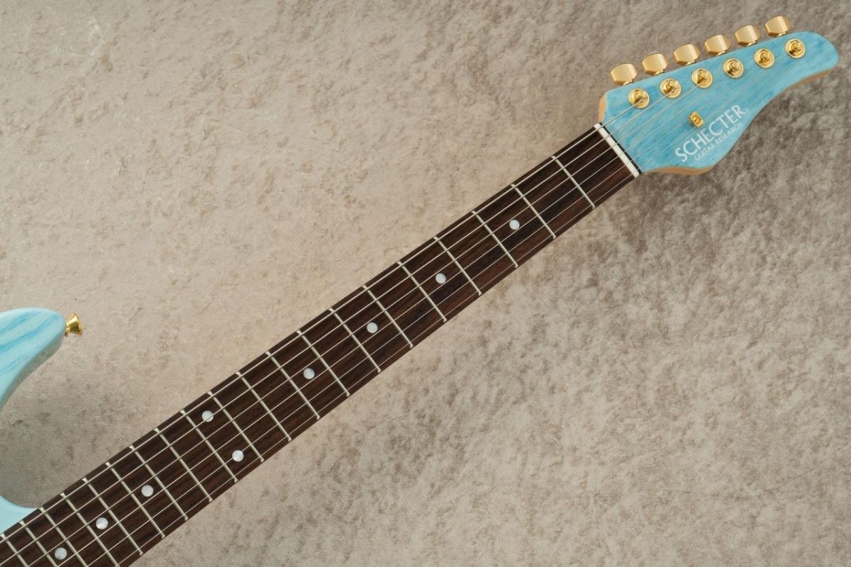 BH-1-STD-24/R Limited w/Gold Parts -See-Through Sonic Blue