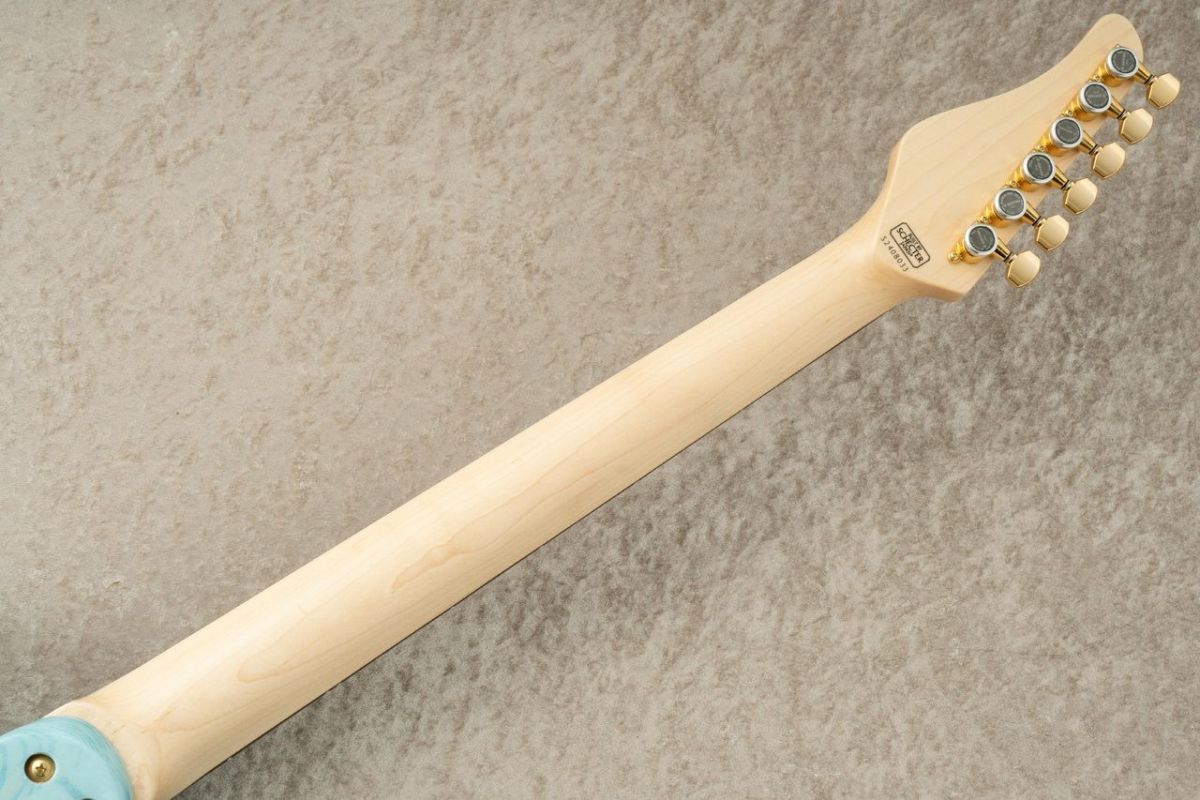 BH-1-STD-24/R Limited w/Gold Parts -See-Through Sonic Blue