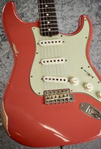 Fender Custom Shop 1963 Stratocaster Relic / Aged Fiesta Red [3.51kg]【ローストネックモデル】