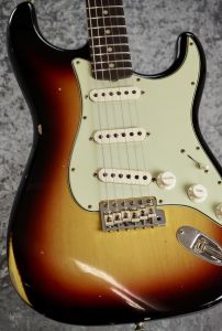 Fender Custom Shop 1963 Stratocaster Relic / 3Color Sunburst [3.52kg]【ローストネックモデル】