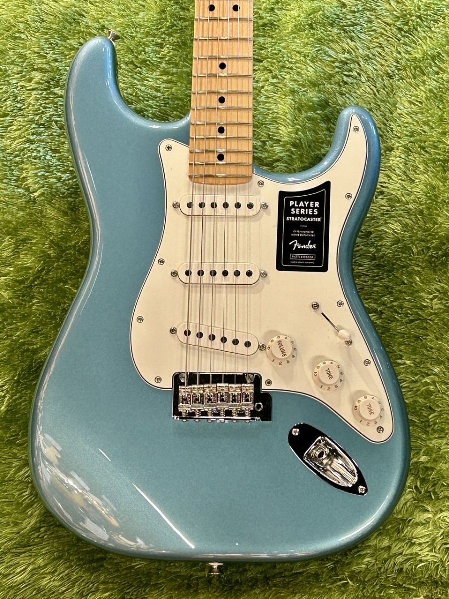 ギター fender player Stratocastar FENDER PLAYER II STRATOCASTER, MAPLE FINGERBOARD - AQUATONE
