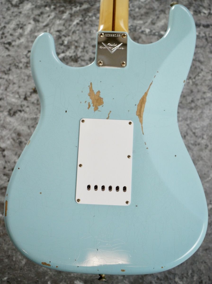 1957 Stratocaster Relic / Faded Aged Daphne Blue