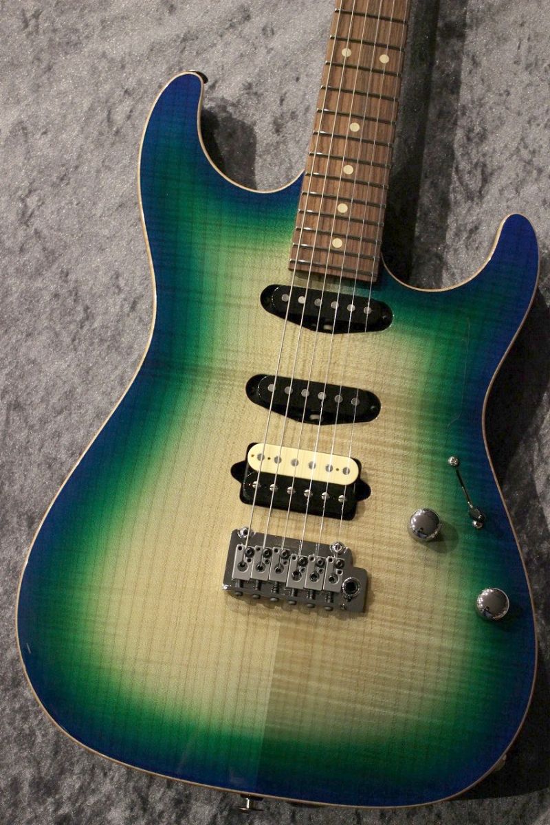 ギター Suhr JE-Line Standard Plus SSH Suhr Guitars JE-Line Standard Plus (Bahama Blue Burst/Pau