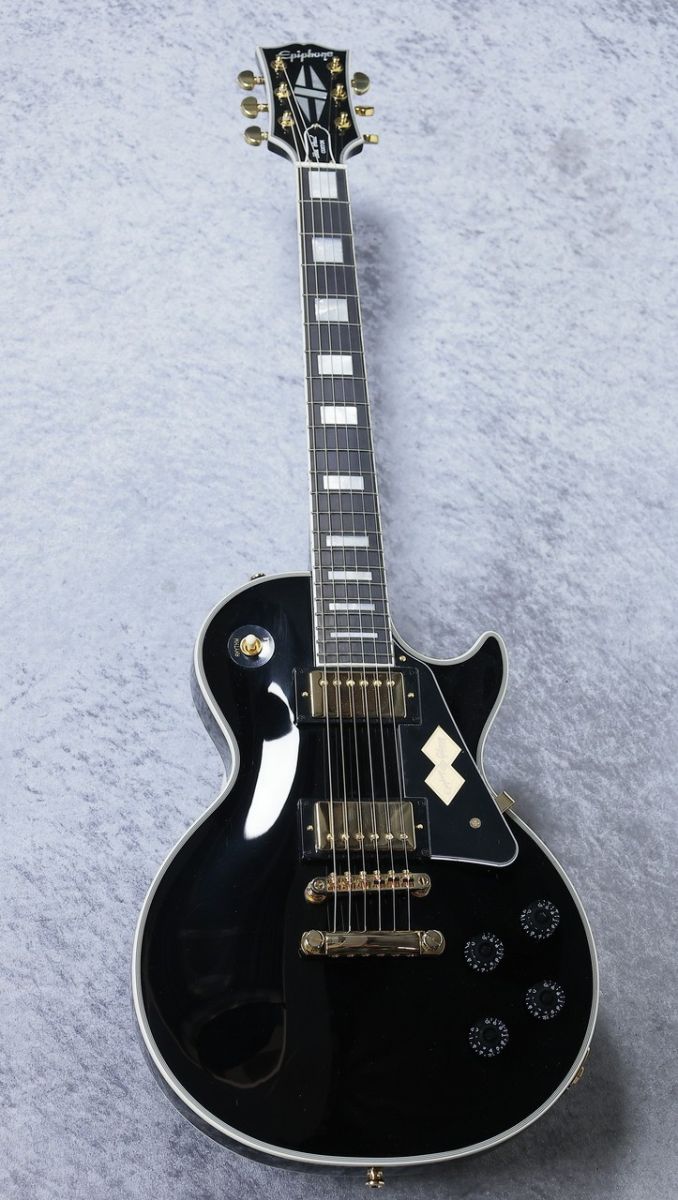 Epiphone Les Paul Custom ブラック ギター 楽天市場】Epiphone Les Paul Custom -Ebony- 新品 エボニー