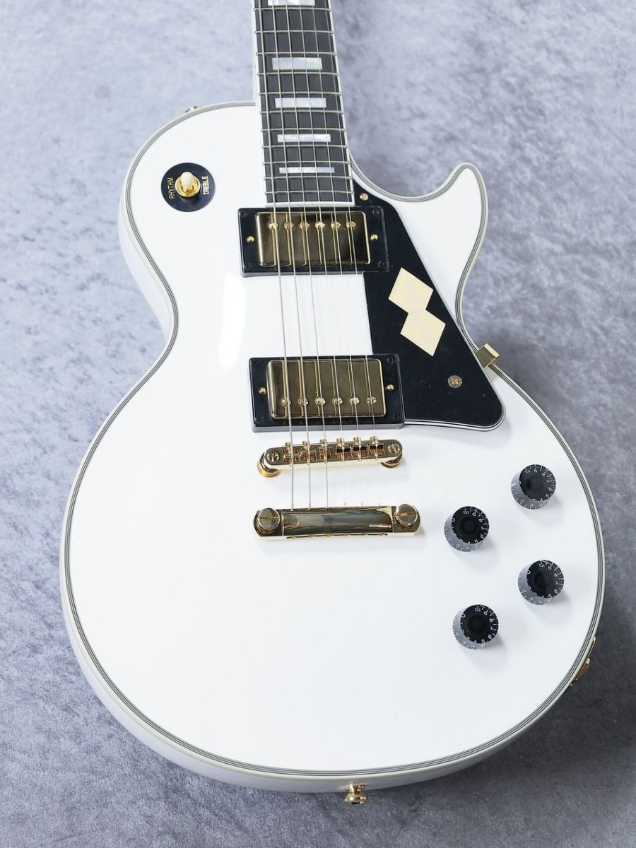 Inspired by Gibson Custom shop Les Paul Custom Alpine White