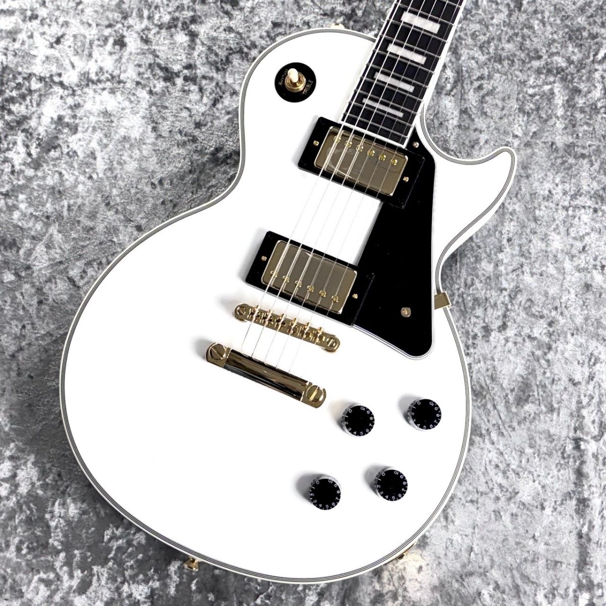 Epiphone LesPaul Traditional Pro 純正ケース付き Original Collection Les Paul Custom White | 【クロサワ楽器店