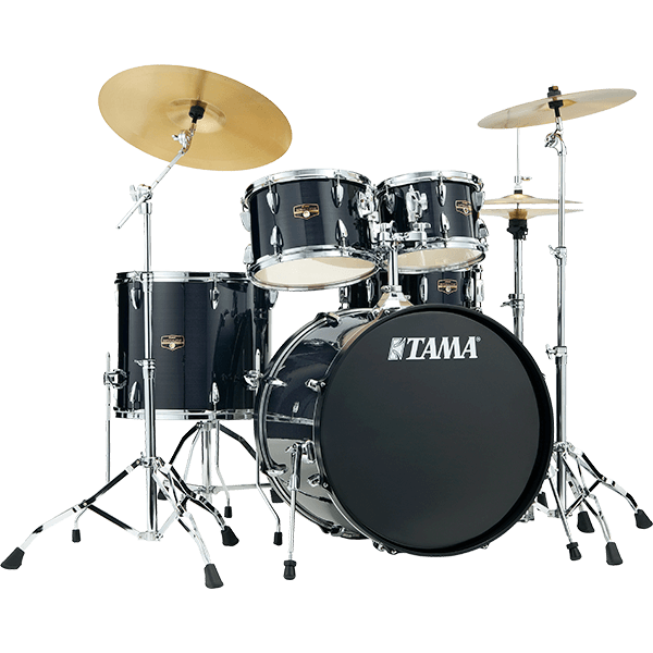Imperialstar Drum Kits HBK ヘアライン・ブラック［IP52H6RC