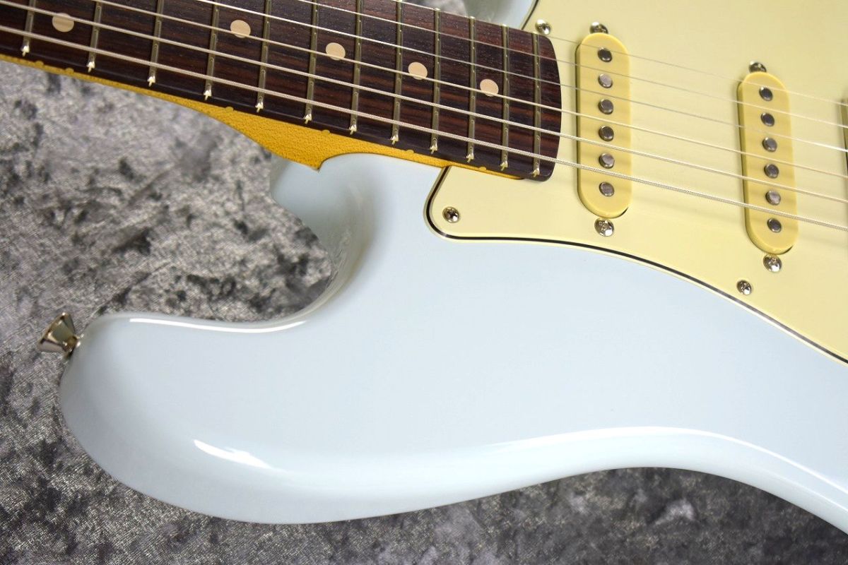 JWB-S SSH Maple Top on Ash Soft Aged / Sonic Blue