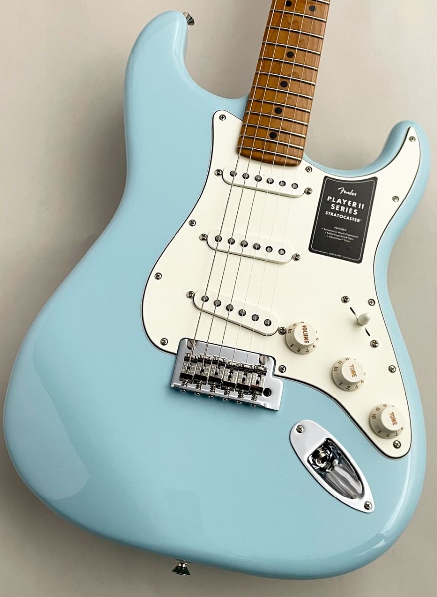 Limited Player II Roasted Neck Stratocaster Sonic Blue