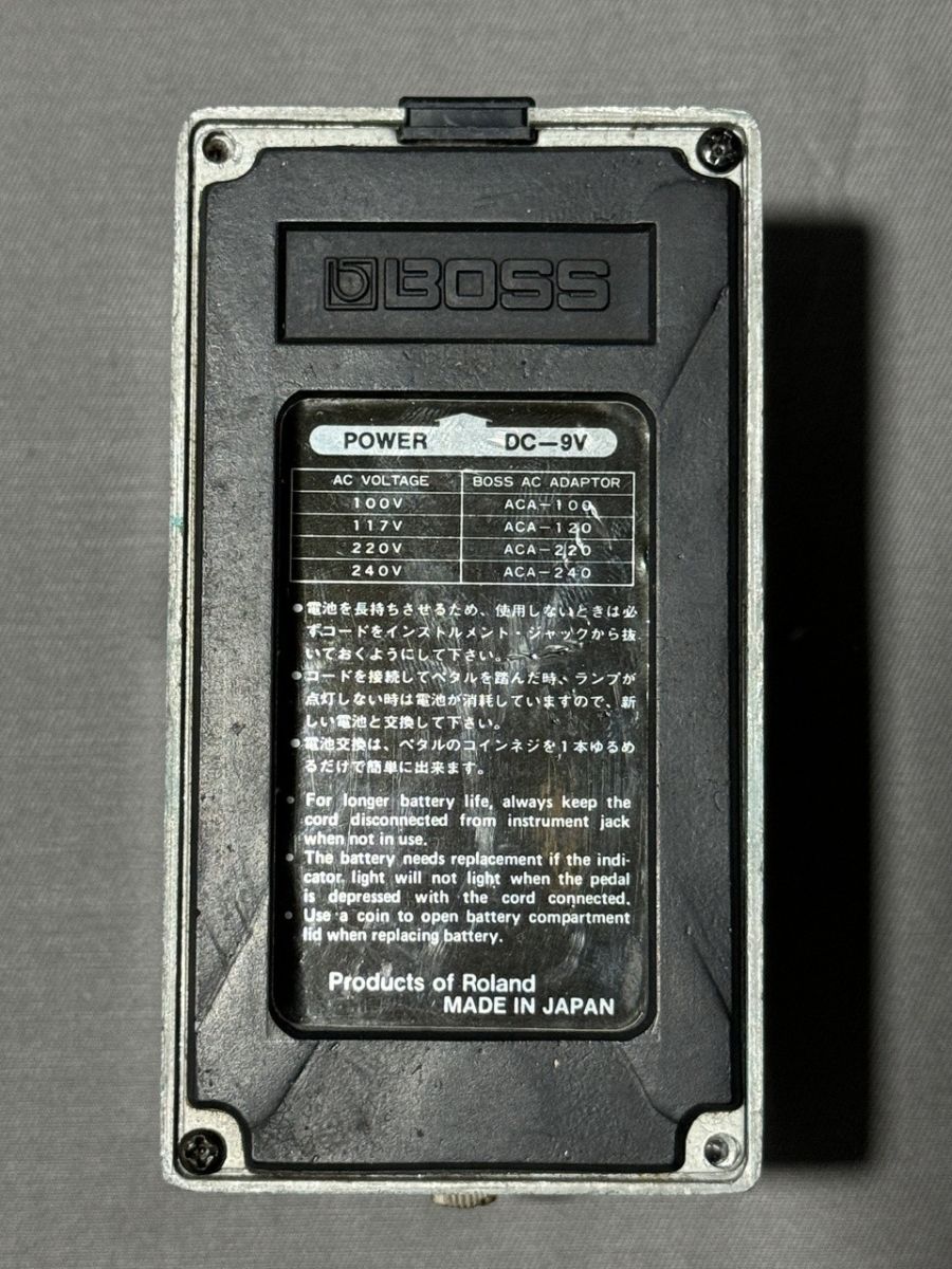 【動作確認済】BOSS Chorus CE-2 ギターエフェクター BOSS、次の技クラフトはCE-1とCE-2サウンドをまとめたアナログ