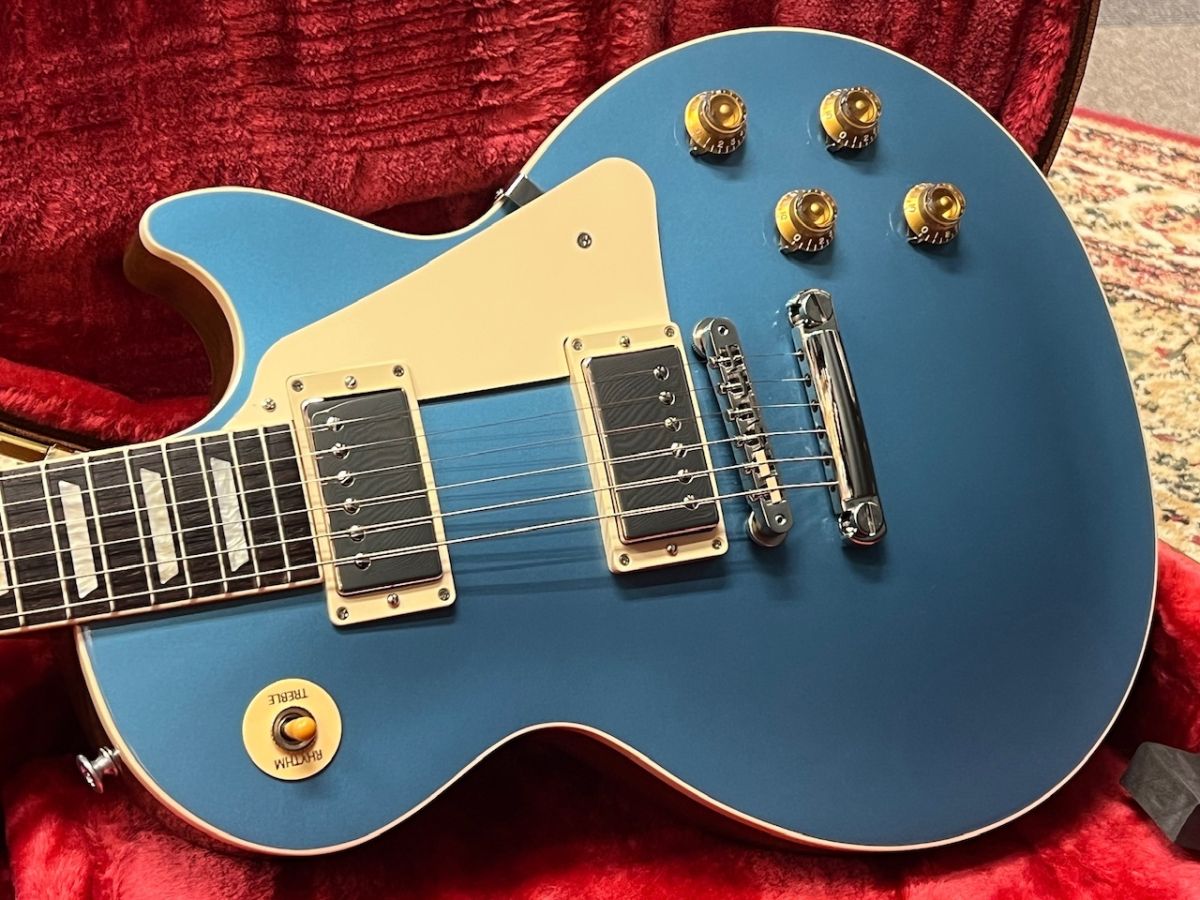 Gibson Les Paul 青色 専用ハードケース付 Custom Color Series Les Paul Standard '50s Pelham Blue