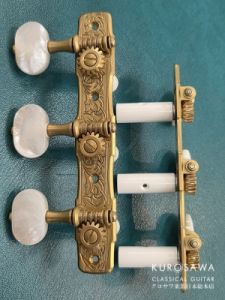 ゴトー 36G510C-M 白蝶貝 36mm クラシックギター用糸巻き