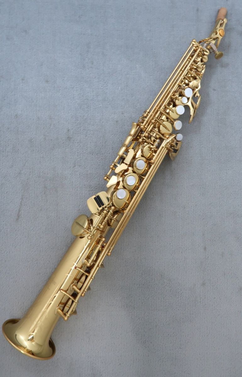 YAMAHA / YSS-875EXHG High Gキイ装備 ヤマハ ソプラノサックス カスタムシリーズ ラッカー仕上 (出荷前調整致します) | 《特典セット付》YAMAHA⁄YSS-875EXHG High Gキイ装備 ヤマハ