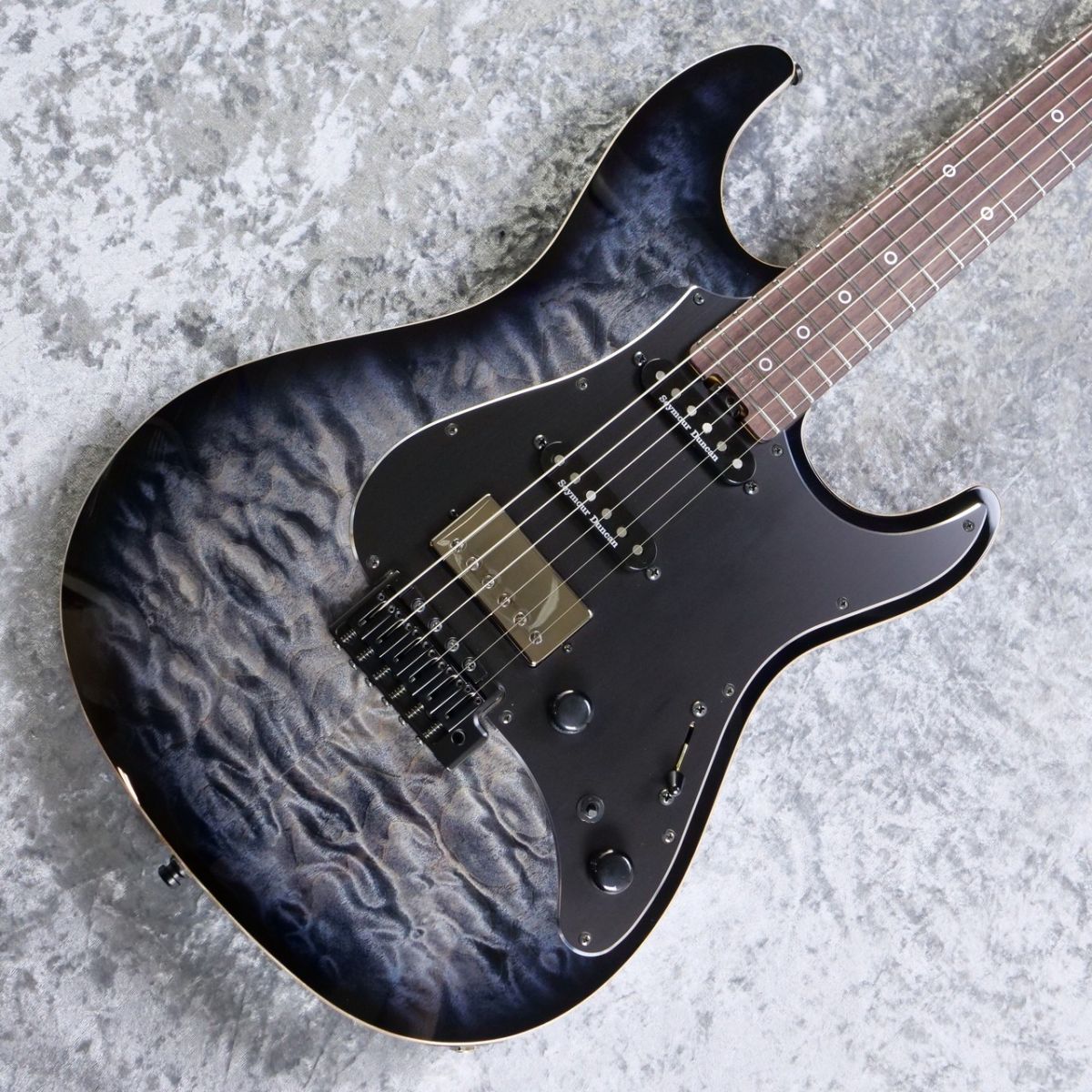 ESP SNAPPER-CTM/QM 20th Anniversary -See Thru Black Sunburst