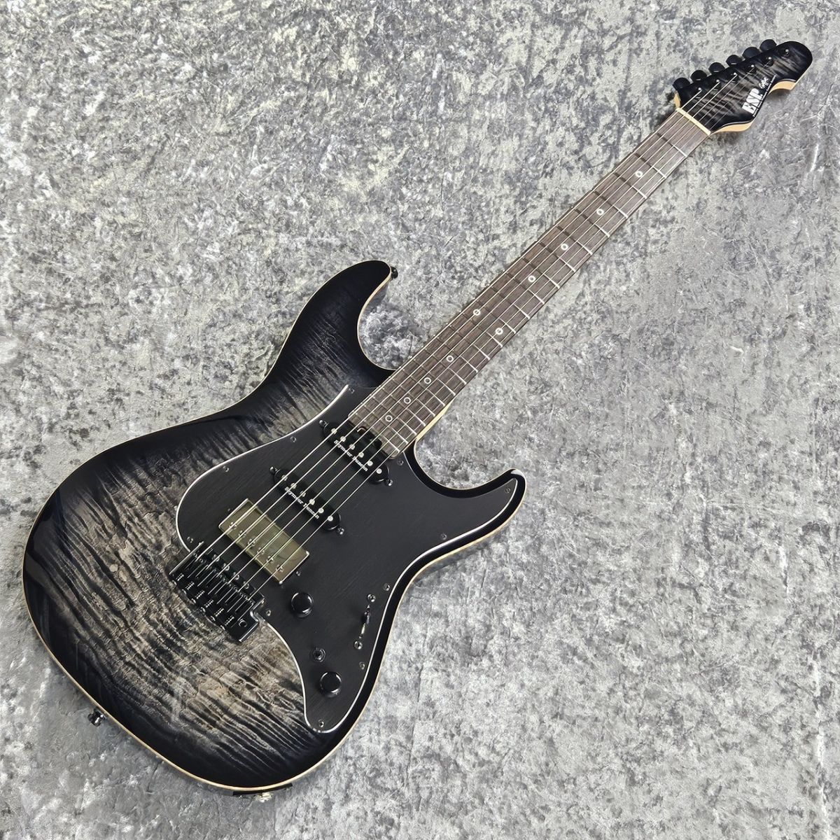 ESP SNAPPER-CTM/QM 20th Anniversary -See Thru Black Sunburst