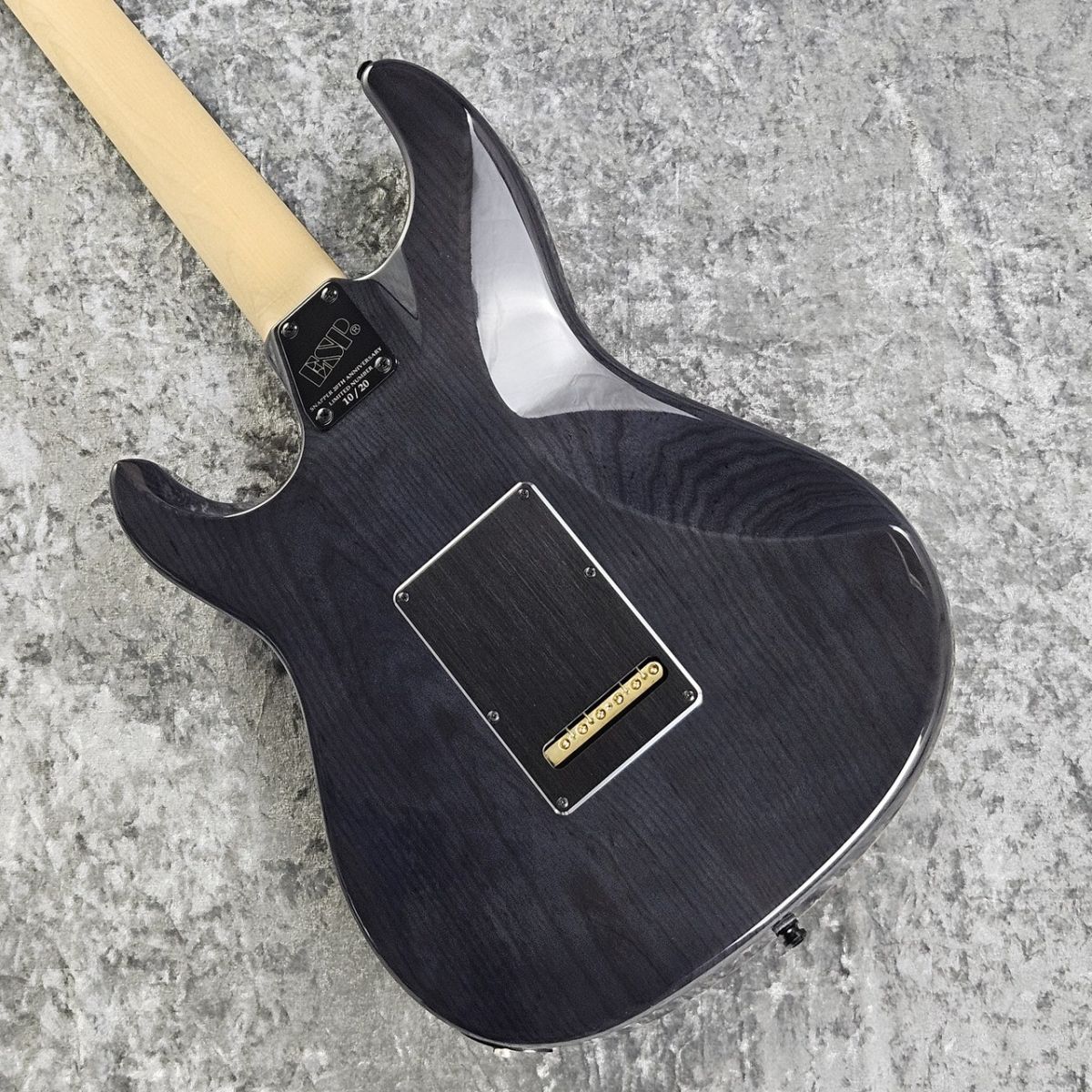 ESP SNAPPER-CTM/QM 20th Anniversary -See Thru Black Sunburst