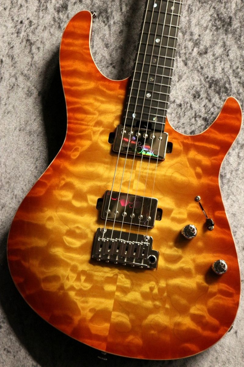 Custom Order Modern Style Genuin Mahogany/青黒檀 FB Honey