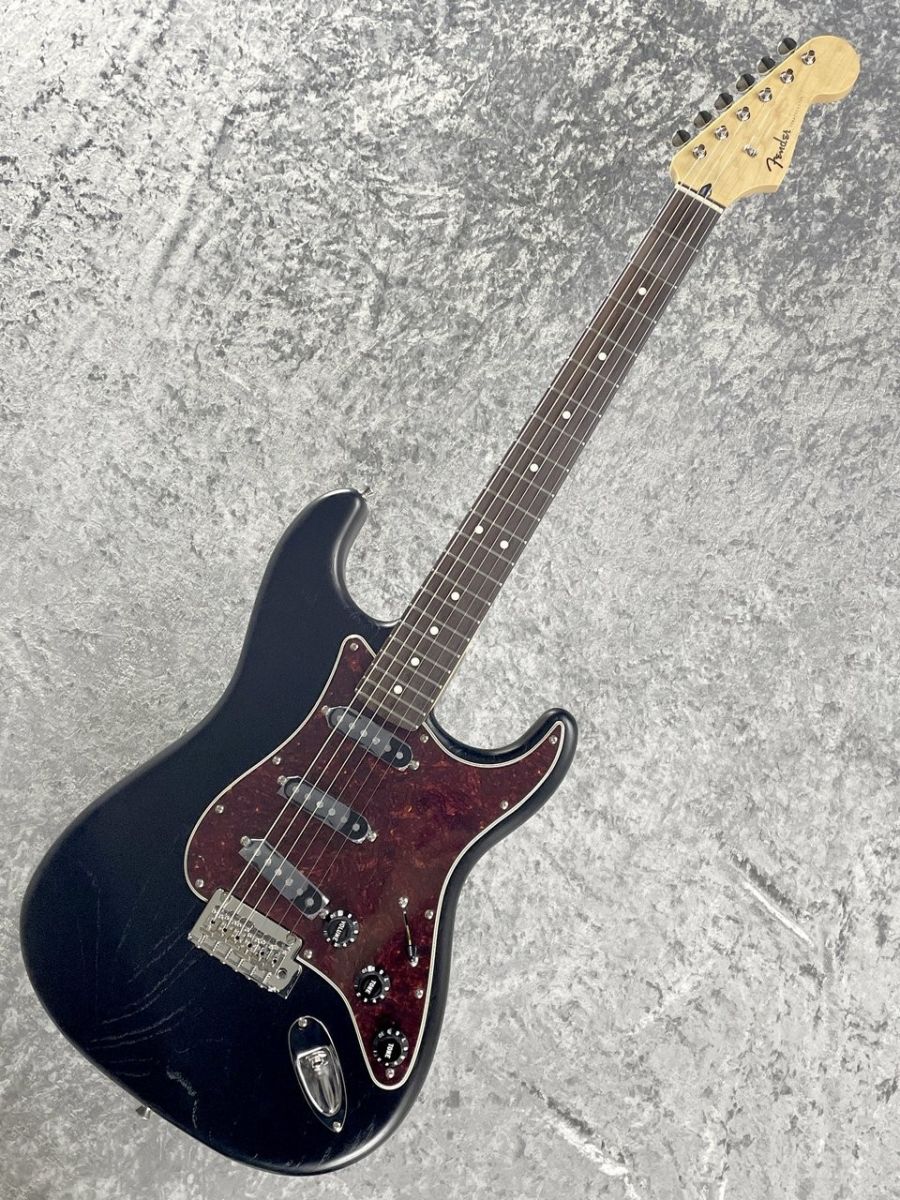 Made in Japan Limited Stratocaster RAW Ash -Black- | 【クロサワ