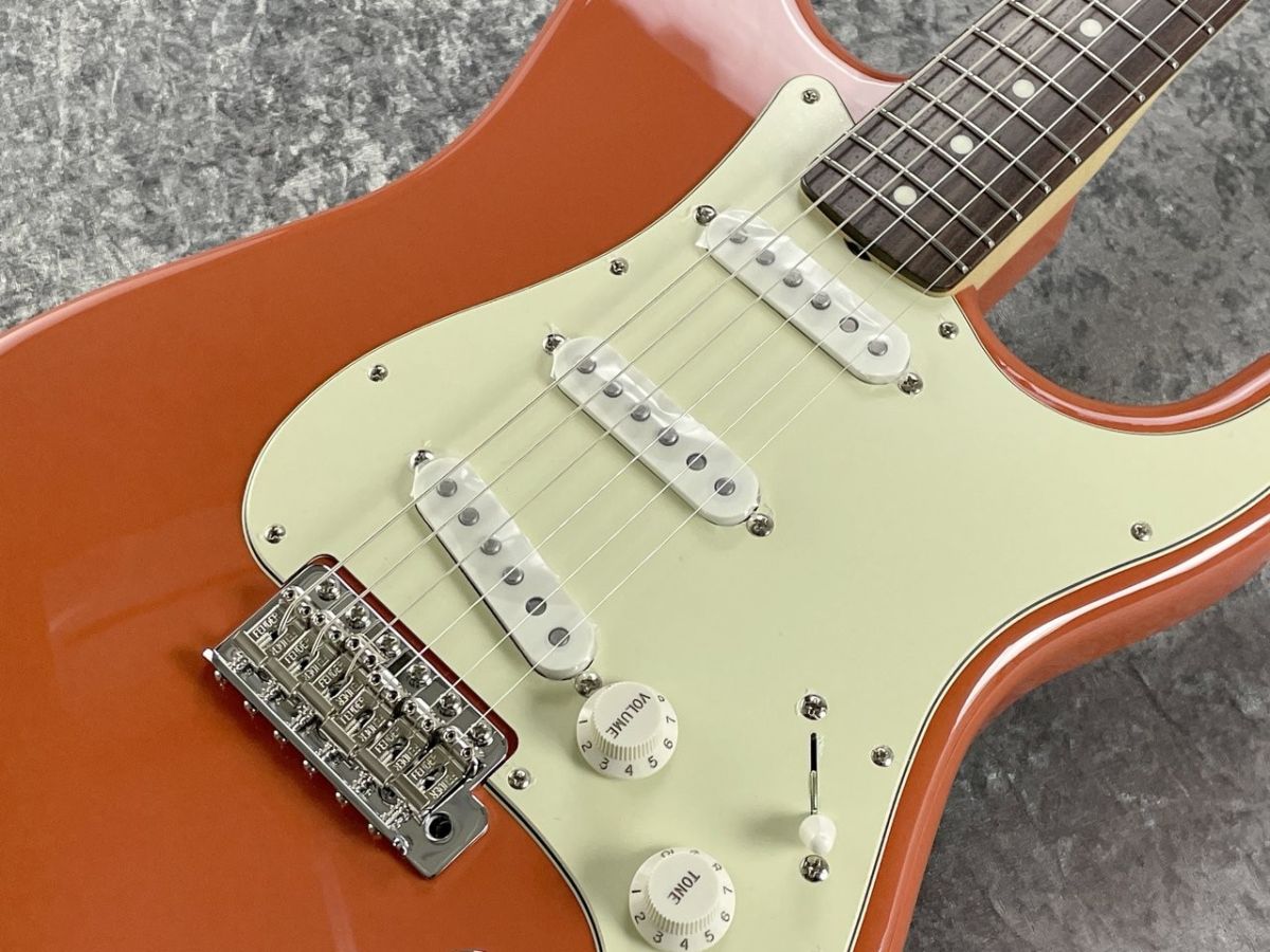 FSR Made in Japan Traditional 60s Stratocaster -Fiesta Red