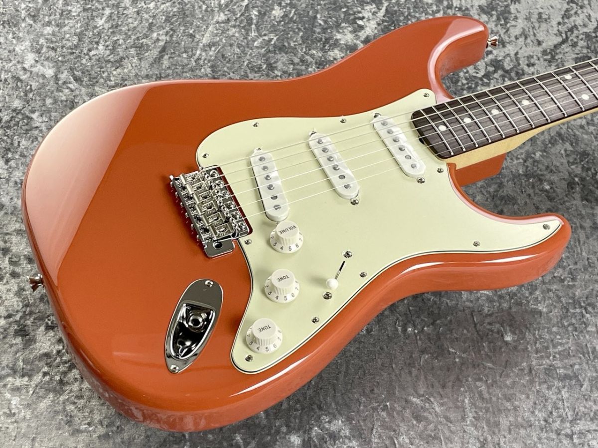FSR Made in Japan Traditional 60s Stratocaster -Fiesta Red