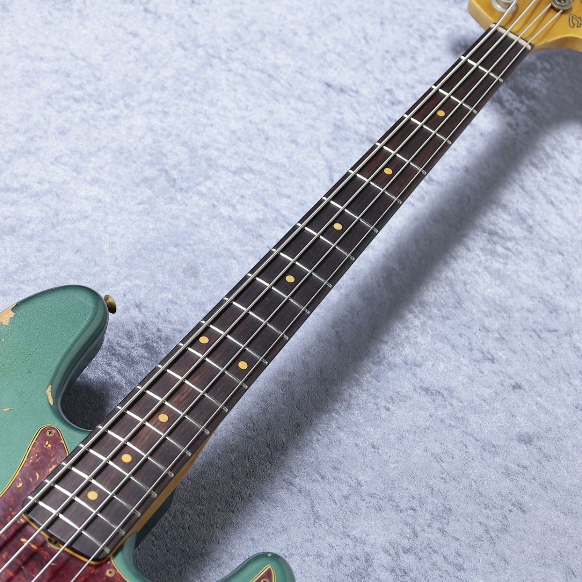 1961 Jazz Bass Heavy Relic - Sherwood Metallic
