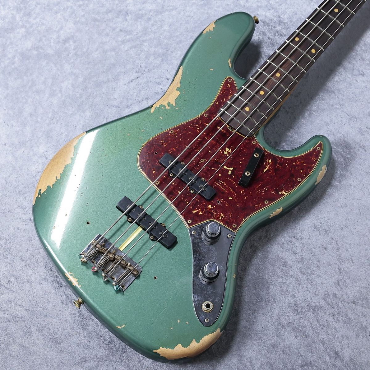 1961 Jazz Bass Heavy Relic - Sherwood Metallic - | 【クロサワ楽器