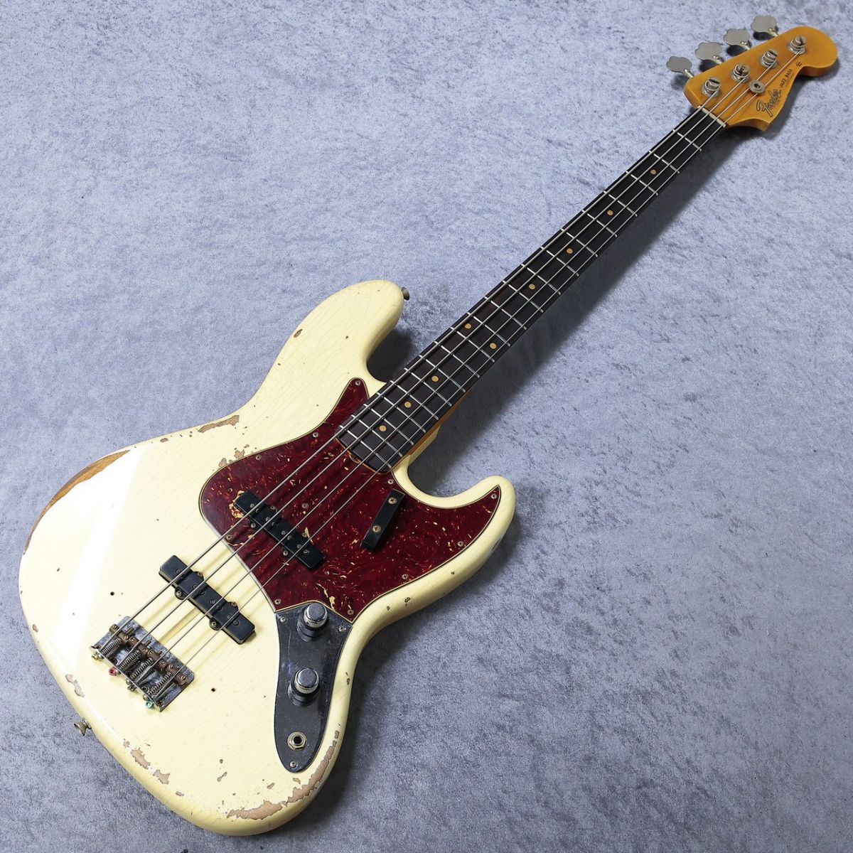 1961 Jazz Bass Heavy Relic - Vintage White - | 【クロサワ楽器店