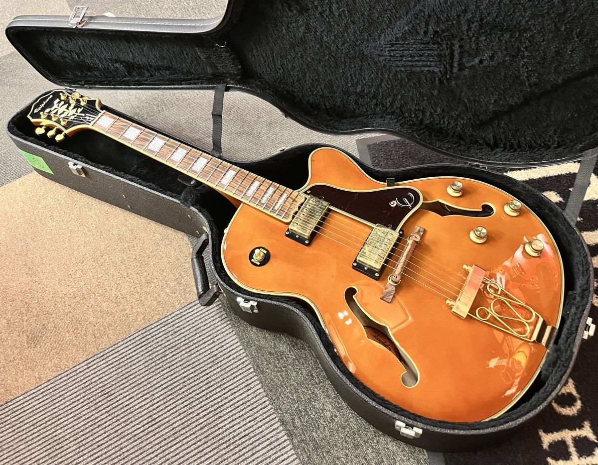 フルアコ　エレキギター　ジョーパスモデル　エンペラー2 Epiphone エピフォン Joe Pass Emperor II Pro VS フルアコ
