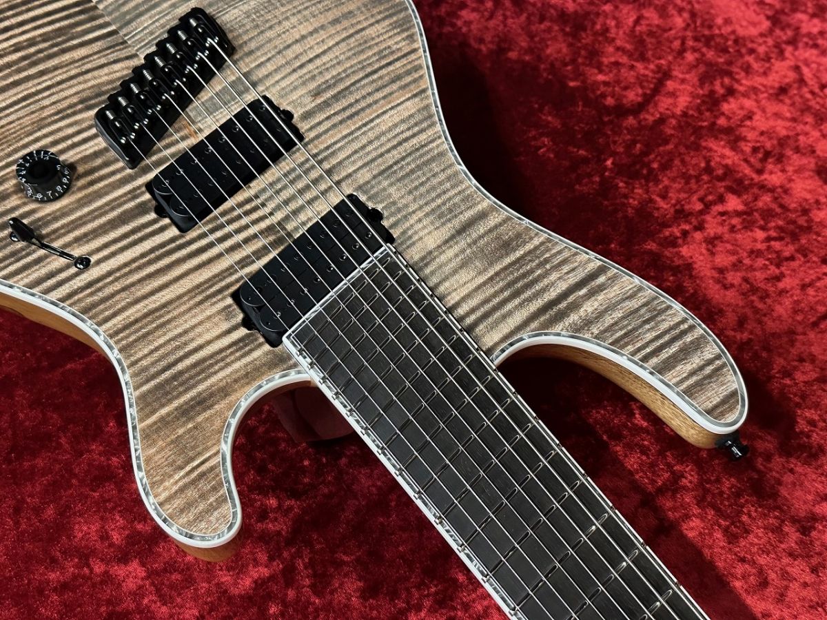 ギター MAYONES Regius8 Mayones Regius Core 8 B27 Baritone 8-String Electric Guitar