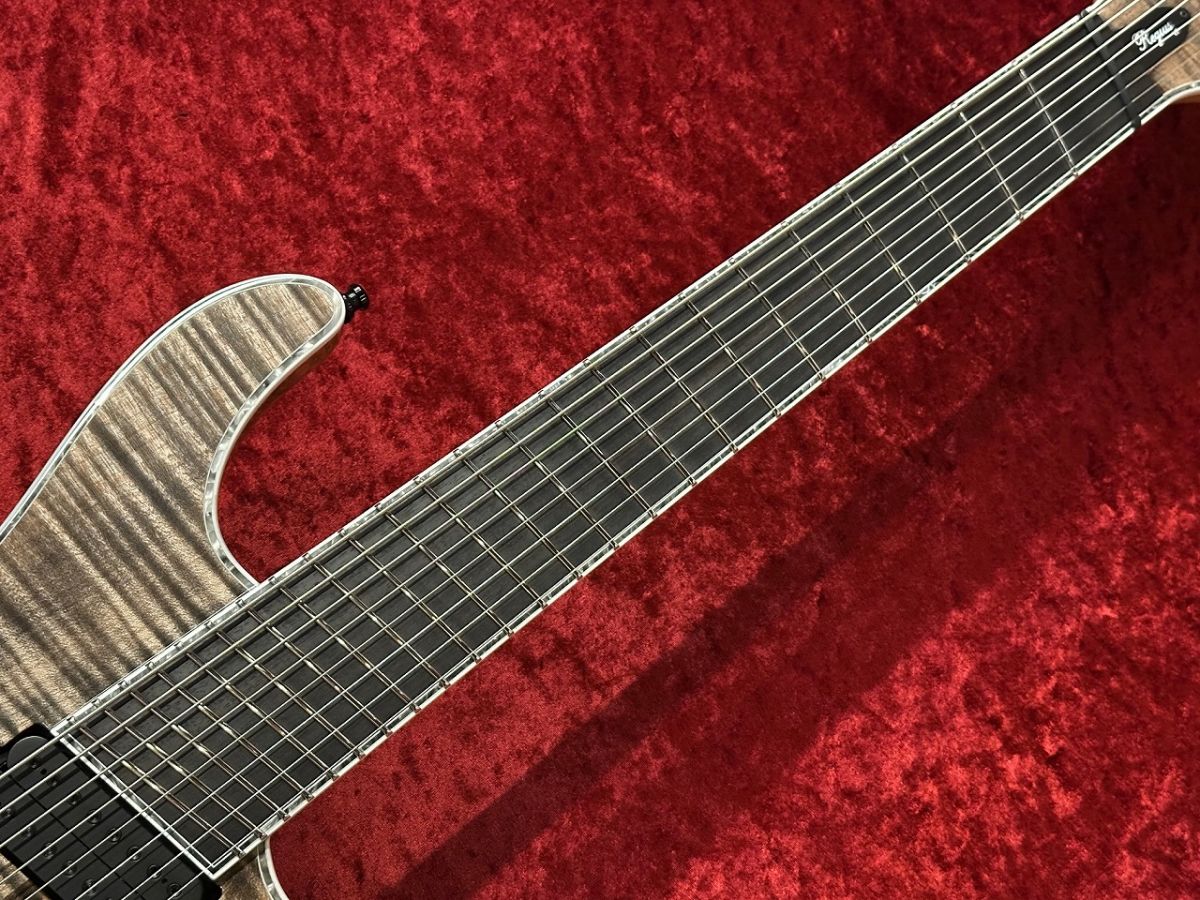 ギター MAYONES Regius8 Used Mayones Regius 8 Baritone Trans Negative Fade Blackburst