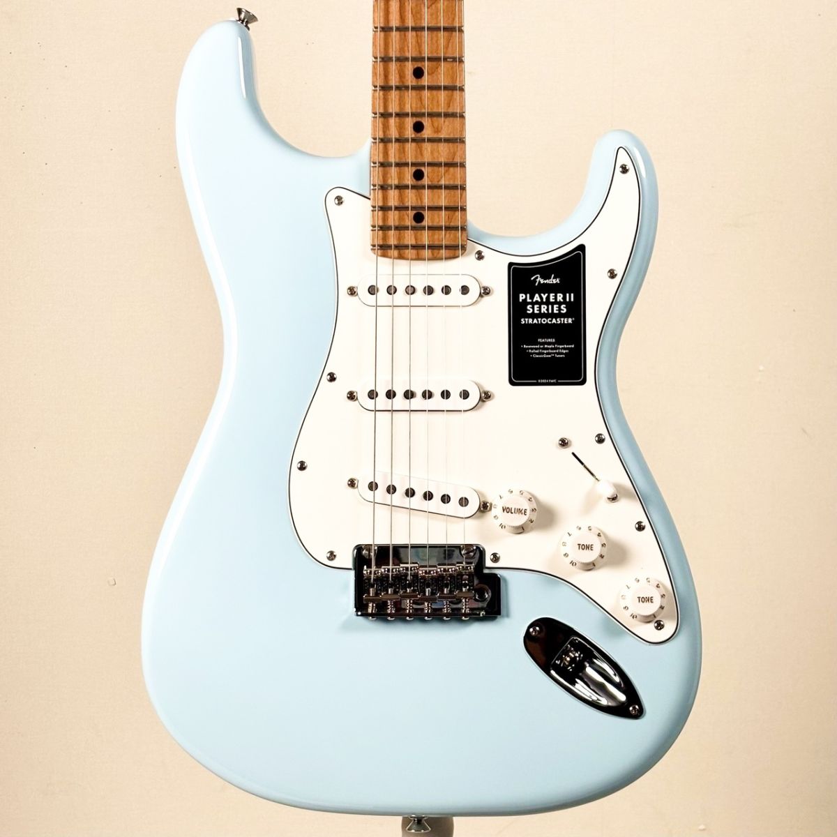 Limited Player II Stratocaster Roasted Maple Neck -Sonic