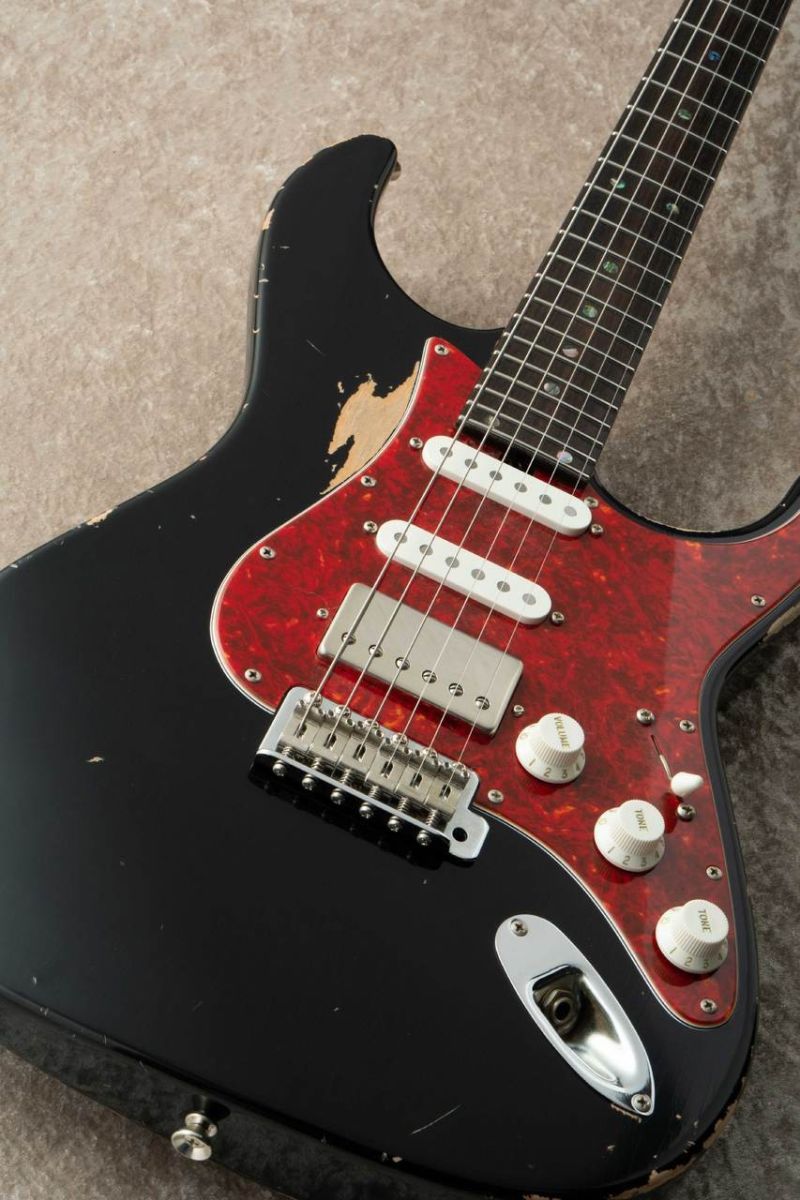 Seeker S 24F SSH Heavy Aged w/Master Grade Roasted Flame Maple