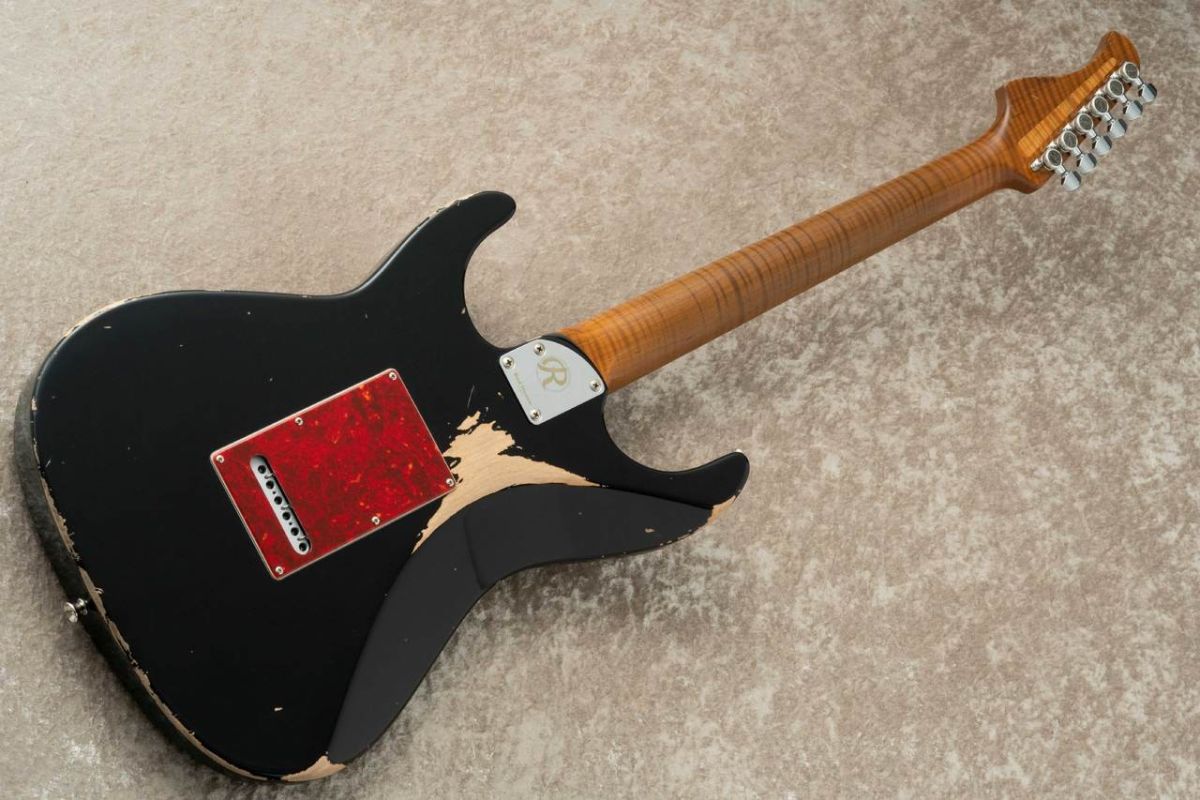 Seeker S 24F SSH Heavy Aged w/Master Grade Roasted Flame Maple