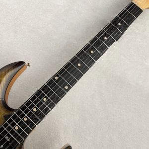 Trad Fullsize Dinky ST Lami / Stabilized Blue & Yellow Resin