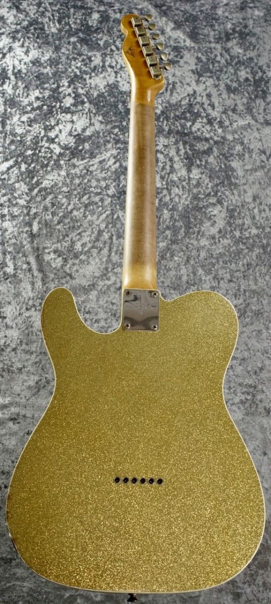 Master Built 1960 Telecaster Custom Relic by Greg Fessler / Gold