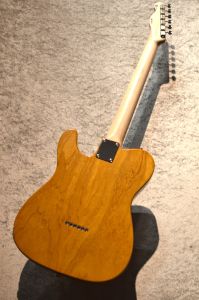 C.S. Retro Series TE-TL Hollow I All Lacquer Vintage Yellow